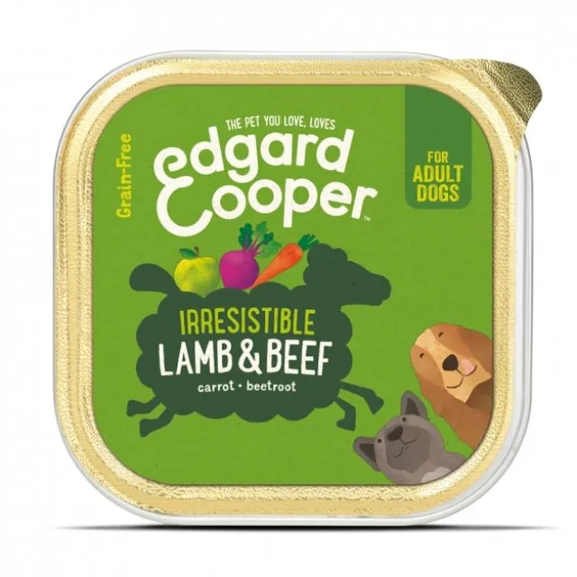 Edgard&Cooper Dog lam & oksekjøtt