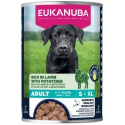 Eukanuba Dog Wet Adult Lamb with Potatoes 400gr
