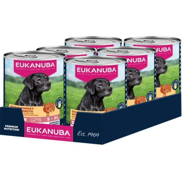 Eukanuba Dog Wet Senior Turkey with Carrots 400g