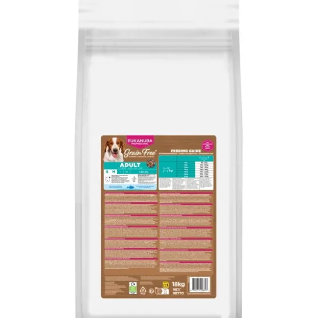 Eukanuba Grain Free Adult Small & Medium Breed Ocean Fish
