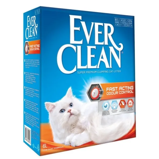 Ever Clean Fast Acting Odour Control kattesand 10 Liter