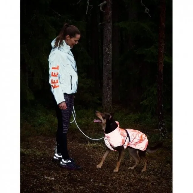Feel Active Regnjakke Mørkegrå/Oransje