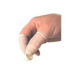 Fingertupper i lateks til napping, 100 stk