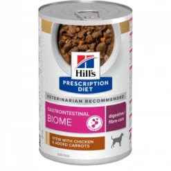Hill's Prescription Diet Canine Adult Gastrointestinal Biome Chicken & Vegetables Stew 156 g