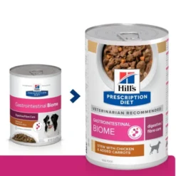 Hill's Prescription Diet Canine Adult Gastrointestinal Biome Chicken & Vegetables Stew 156 g