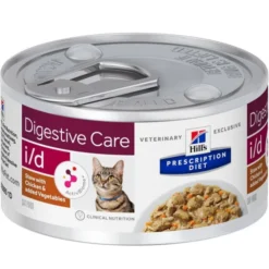 Hill's Prescription Diet Feline i/d Digestive Care Stew Chicken & Vegetables 82 g