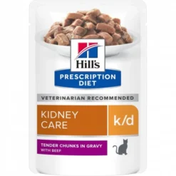 Hill's Prescription Diet Feline k/d Kidney Care Beef 12x85 g