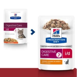 Hill's Prescription Diet Feline i/d Digestive Care Chicken 12x85 g