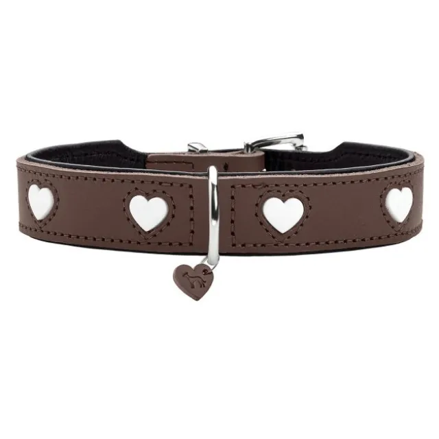 Hunter Collar Love Brown