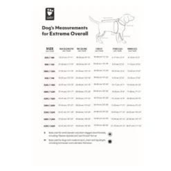 Hurtta Extreme Overall Svart