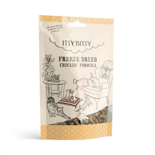 ItsyBitsy Chicken Formula Frysetørkede Kattegodbiter 40 g