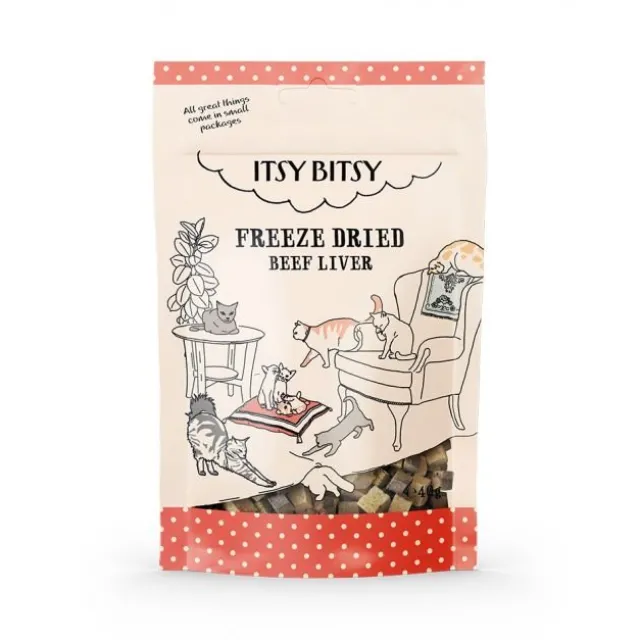 ItsyBitsy Freeze Dried Okselever til katt