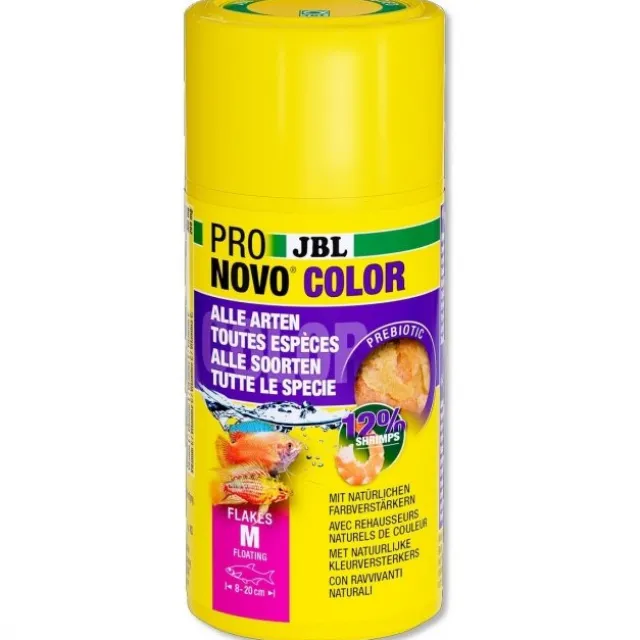 JBL Pronovo Color Flakes M Fiskefôr 250 ml