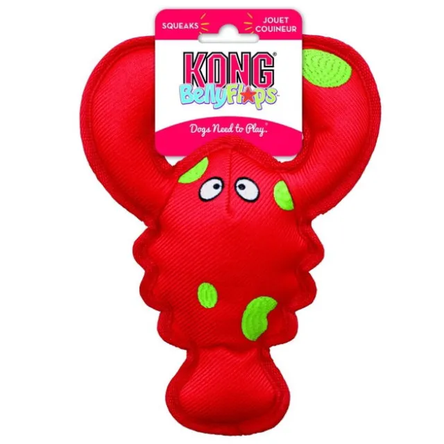 KONG Belly Flops Hummer Rød