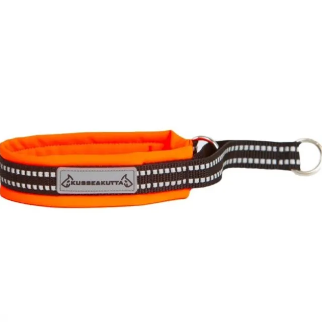 Kusse&Kutta Hundehalsband oransje