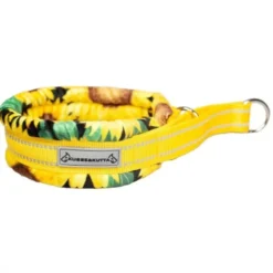 Kusse&Kutta Hundhalsband Bred Modell Solsikke