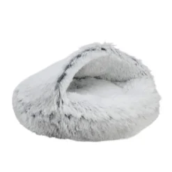 Little&Bigger Fluffy Katteseng icy white