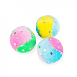 Little&Bigger Pure Purr Fargerike Baller 3-pack