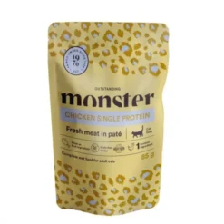 Monster Cat Adult Chicken in Patè 85 g