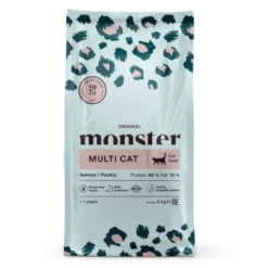 Monster Cat Adult Multicat Salmon & Poultry