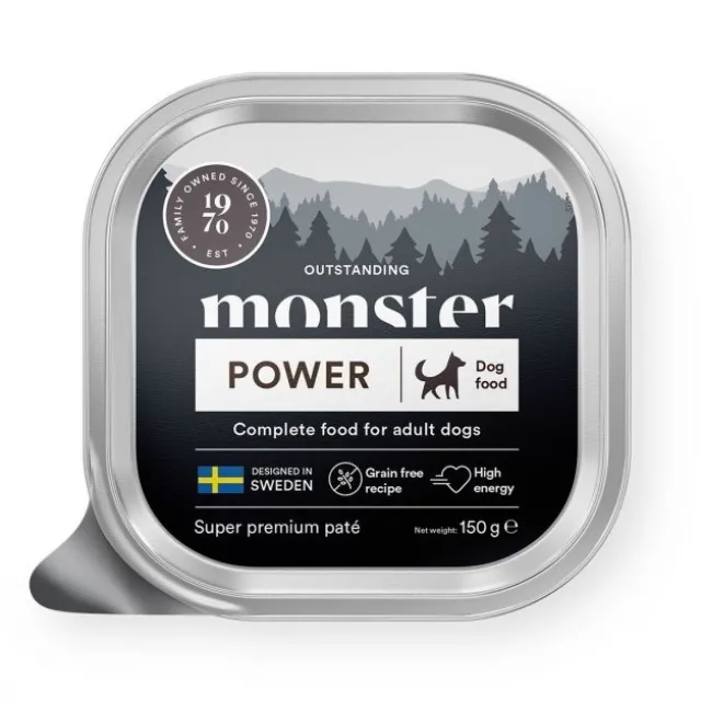 Monster Dog Adult Grain Free Power Paté Kylling 150 g