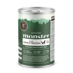 Monster Dog Adult Grain Free Single Protein Lam 400 g