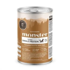 Monster Dog Adult Grain Free Single Protein Kalkun 400 g