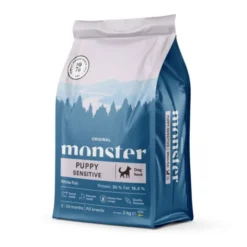 Monster Dog Puppy Sensitive Hvit Fisk