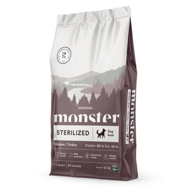 Monster Dog Sterilized All Breed Kylling & Kalkun