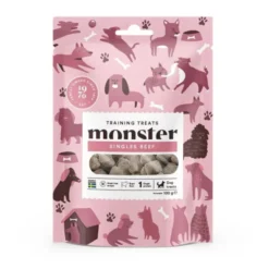 Monster Dog Treningsgodbiter Storfe 100 g