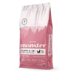Monster Puppy Grain Free Small & Medium Kalkun & Kylling