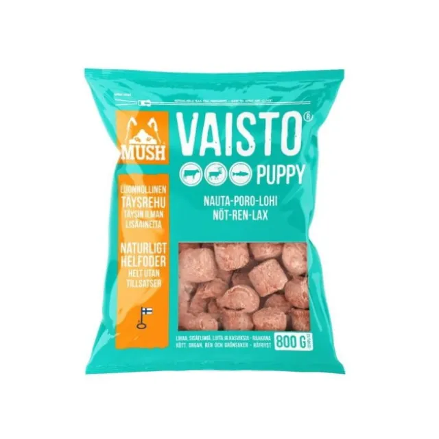 Mush Vaisto Puppy Storfe, Rein og Laks