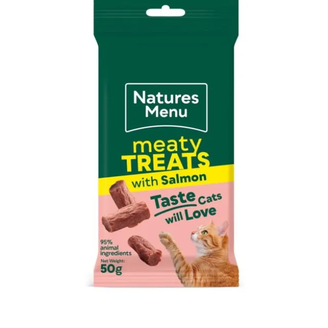 Natures Menu Cat Godbiter med Laks 50g