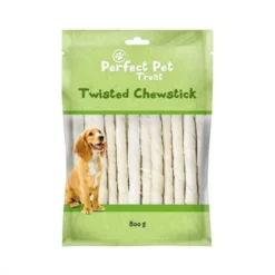 Perfect Pet Twisted tyggepinne 15 cm 50-pk