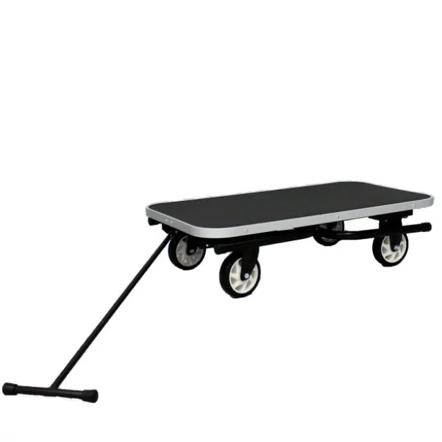PetEasy Trimmebord med hjul og galge 81x46x76 cm