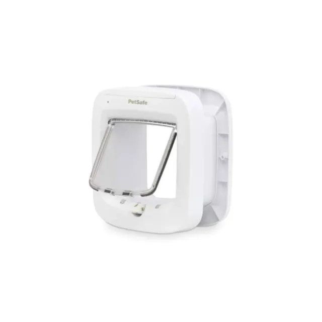 PetSafe Microchip Katteluke hvit