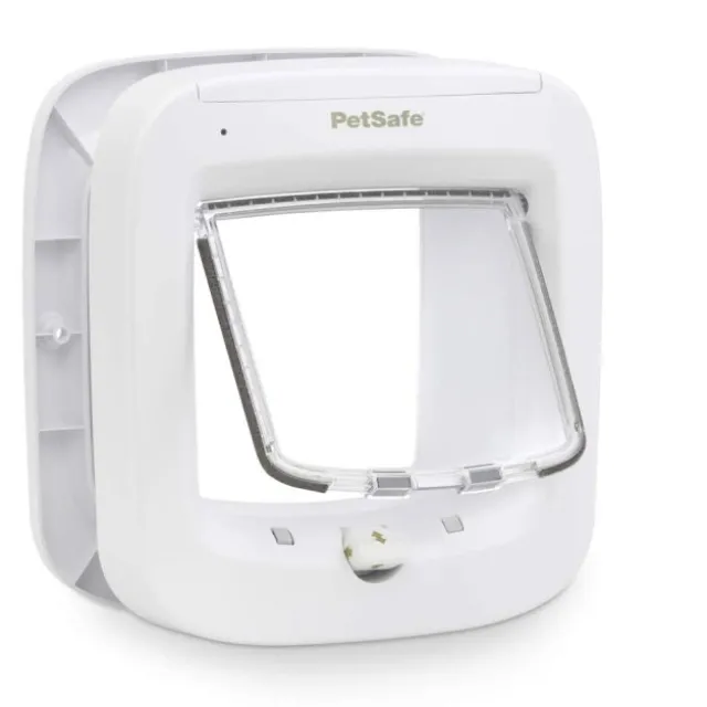 PetSafe Microchip Katteluke hvit