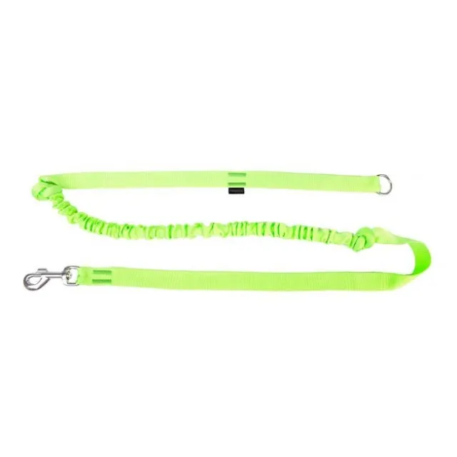 Pro Dog Stretch Elastisk Nylonbånd 2,5x170cm Lime