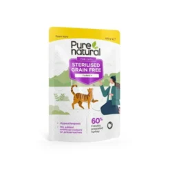 Purenatural Cat Adult Grain Free Sterilised Turkey 100 g