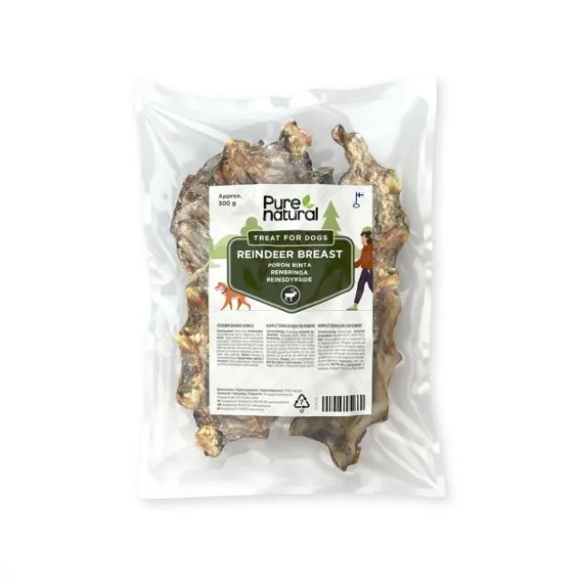 Purenatural Reinsdyr Brystbein 300 g