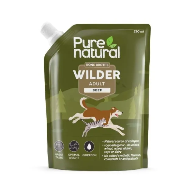 Purenatural Wilder Bone Broth Beef 350 ml