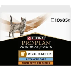 PURINA PRO PLAN VETERINARY DIETS Feline NF Renal Function Advanced Care Chicken 10x85 g