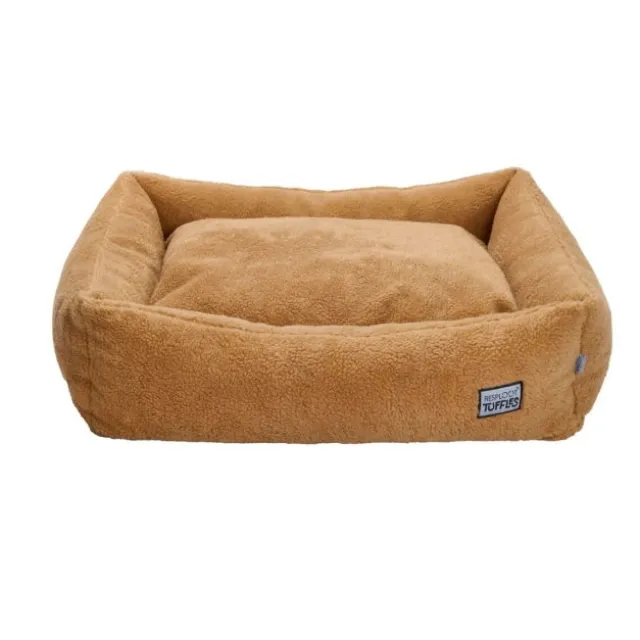 Resploot Tuffles bed teddy brown