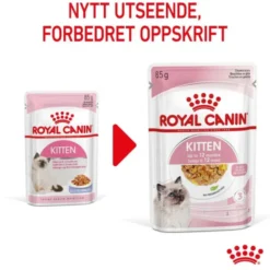 Royal Canin Kitten Jelly våtfôr til kattunge 12x85g