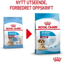 Royal Canin Medium Starter tørrfôr til hund og valp