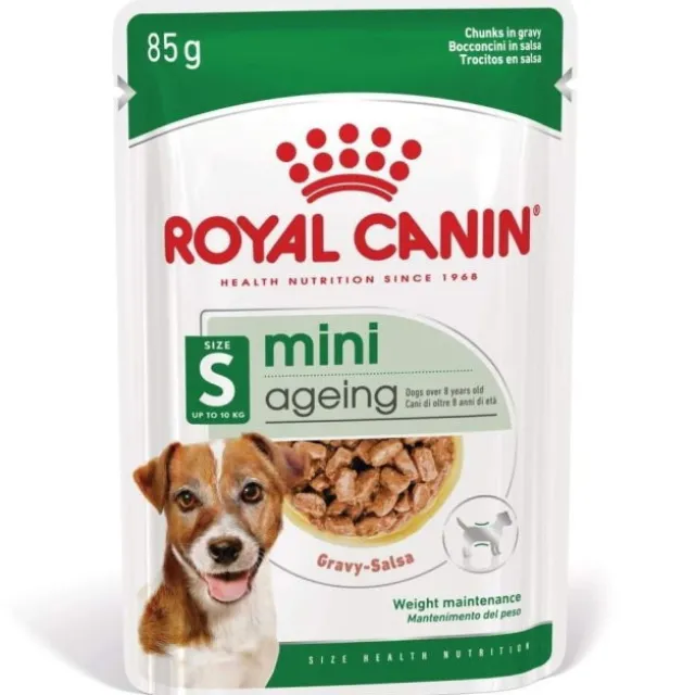 Royal Canin Mini Ageing Gravy våtfôr til hund 12x85 g