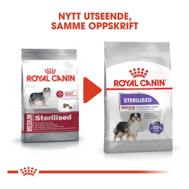 Royal Canin Sterilised Medium Adult tørrfôr til hund