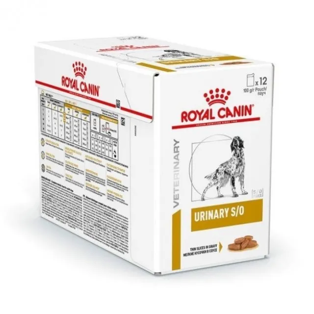 Royal Canin Veterinary Diets Dog Urinary S/O Gravy 12x100 g