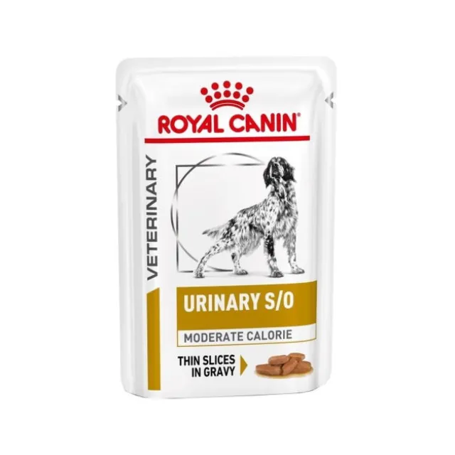 Royal Canin Veterinary Diets Dog Urinary S/O Moderate Calorie, 12x100 g