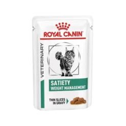Royal Canin Veterinary Diets Cat Satiety Weight Management Gravy, 12x85 g